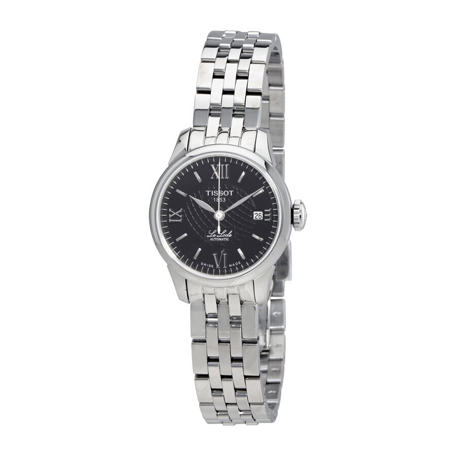 TISSOT ティソ ル・ロックル オートマチック ブラックダイヤル レディースウォッチ Le Locle Automatic Black Dial Ladies Watch