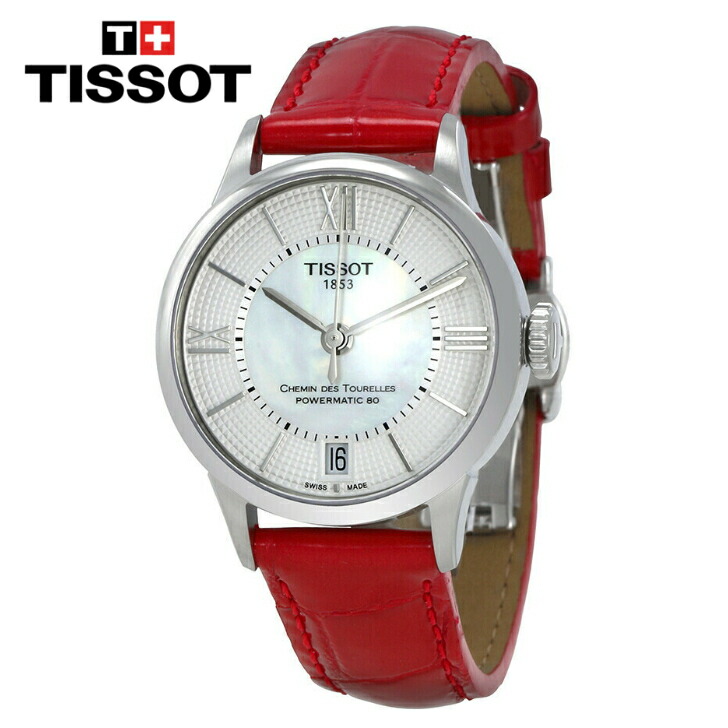 TISSOT ティソ シュマン・デ・トゥーレル 自動巻き レディースウォッチ Chemin Des Tourelles Automatic Ladies Watch