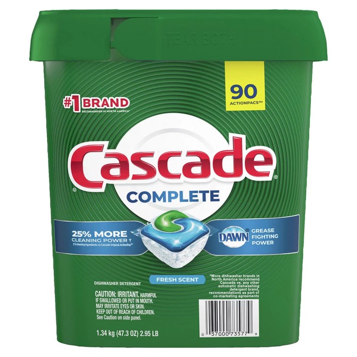 Cascade カスケード 流動物食器洗い機用中性洗剤、生新しいな芳ばしさ、47.3 薬局衡オンス、90 個 Liquid Dishwasher Detergents, Fresh Scent, 47.3 Ounce, 90 Count 洗剤・柔軟剤・クリーナー-キッチン用洗剤-日用品雑貨・文房具・手芸