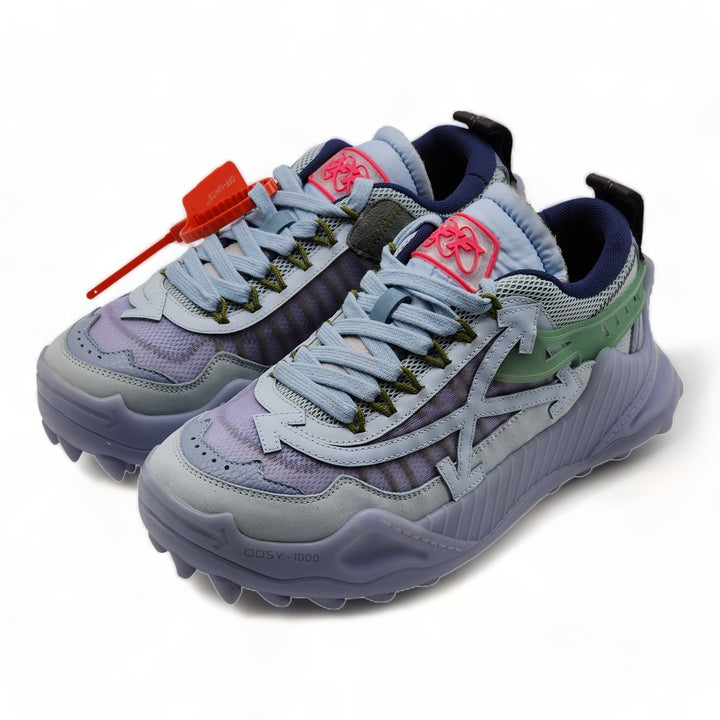 OFF-WHITE 象牙色 ODSY 1000 スニーカー 青碧 ODSY 1000 SNEAKERS BLUE