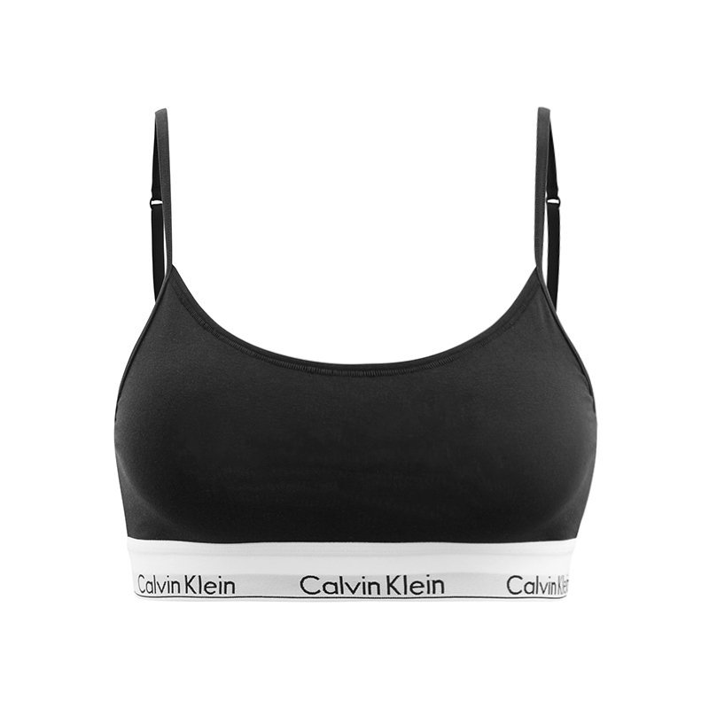 black calvin klein sports bra