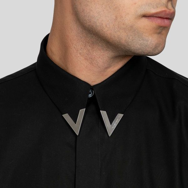 楽天市場 Givenchy メタリック カラーチップ シャツ Metallic Collar Tip Shirt Dio Greco