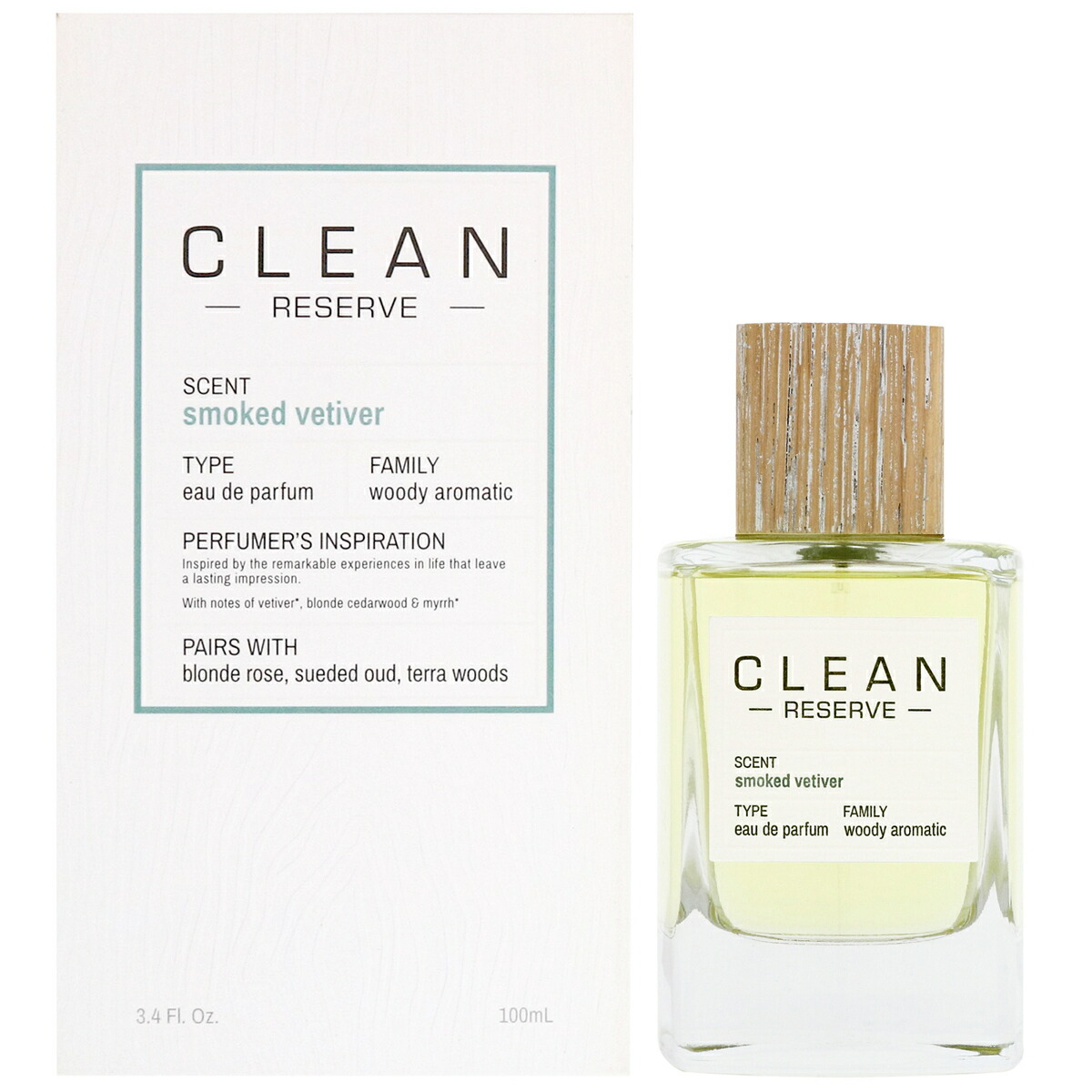 送料込 美容 コスメ 香水 香水 フレグランス 100ml Edp Vetiver Smoked Reserve オードパルファム ベチバー スモーク リザーブ クリーン Clean Pascasarjana Unsrat Ac Id