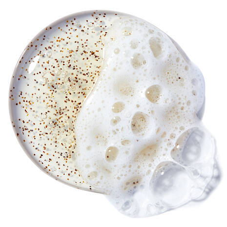 cleanse and exfoliate face