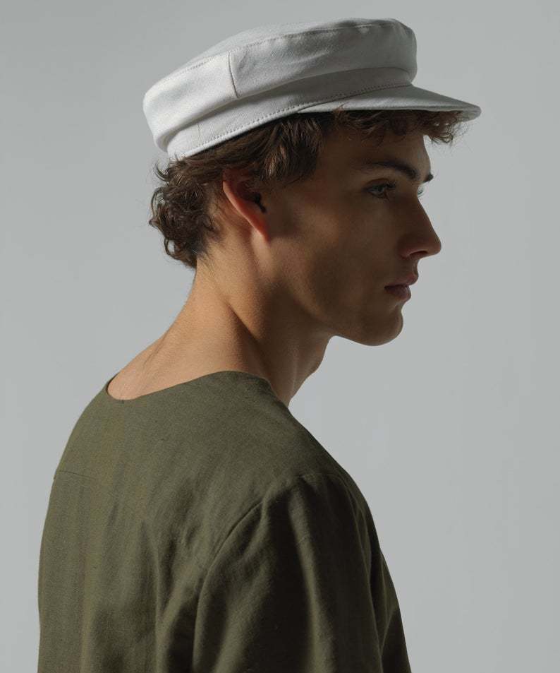 VISALTES ヴィサルテス グリーク フィッシャーマンズ ハット リネン GREEK FISHERMAN'S HAT LINEN｜DIO GRECO