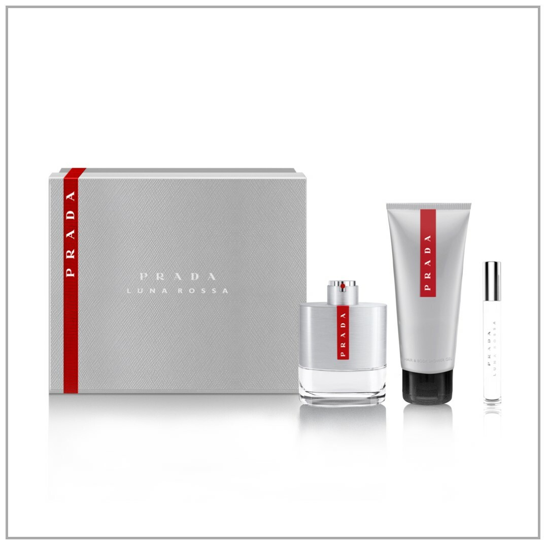 PRADA プラダ ルナロッサ オーデパルファム セット Luna Rossa EDT Set