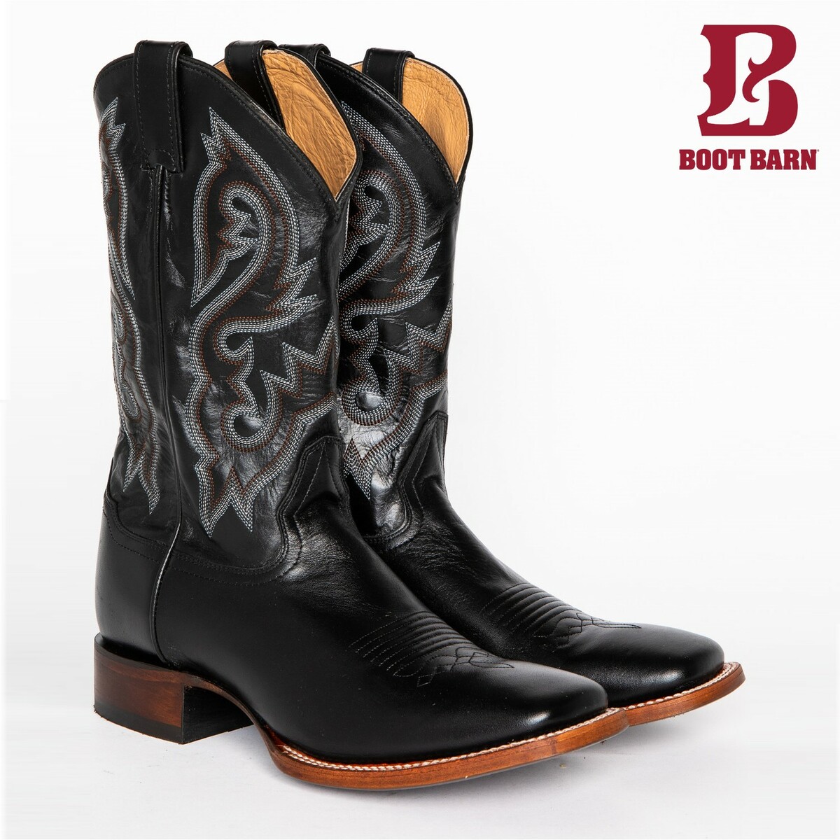 BOOT BARN ブートバーン コディジェームズ メンズ スクエア ストックマン ブーツ ブラック　CODY JAMES MEN'S SQUARE STOCKMAN BOOTS BLACK 33,234円