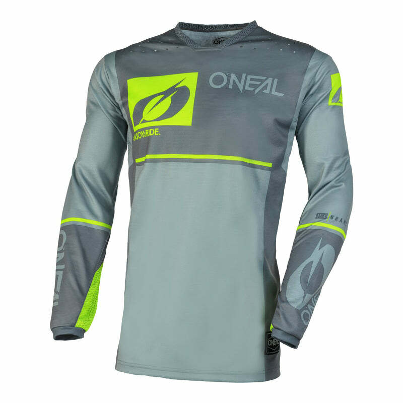O'NEAL オニール ハードウエア ジャージ 　グレイ・ネオン - カスタム Hardwear Flow V.23 Jersey Gray/Neon CUSTOM｜DIO GRECO