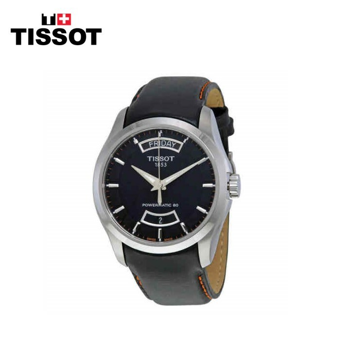 本物保証! TISSOT ティソ クチュリエ オートマティック ブラック