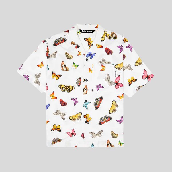 パートナー Palm Angels パームエンジェルス Butterfly Shirt