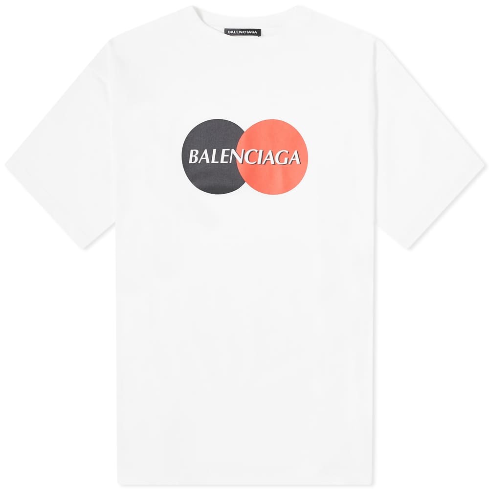 時間指定不可 楽天市場 Balenciaga バレンシアガ メンズ クレジットカード ロゴ コットン Tシャツ ホワイト Oversized Uniform Logo Cotton T Shirt White Dio Greco 好評 Ctcvnhcmc Vn