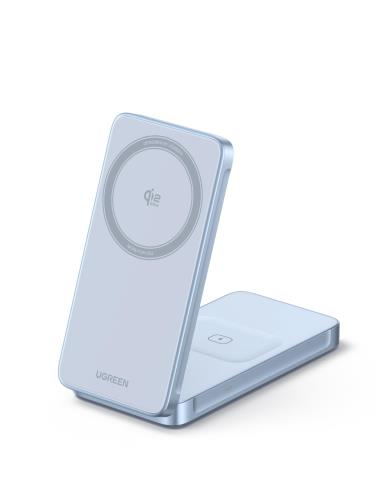 UGREEN MagFlow 25W Qi2【領域初発売 科学技術編成替え】 無線電話 2-インチ-1 申し受ける器 MagSafe相応うマグセーフ 超薄型 折り畳み式 照明ランプ Thermal GuardTM気温取り締まる iPhone17/16/15/14/13/12つづき物相応う AirPods当て嵌める その他-家電