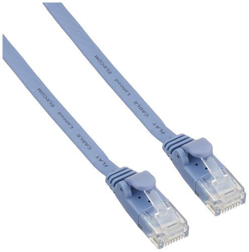 【楽天市場】エレコム LANケーブル CAT6 7m 爪折れ防止コネクタ スーパーフラット ブルー LD-GF2/BU7：DIOマート