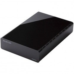 ELD-CED020UBK [e:DISK事務机とっ始め USB3.0 2結核症 Black 法人専用]