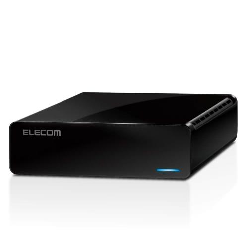 エレコム 外後ばらい固定ディスク 6結核症 USB3.2(Gen1) テレビ受像機録画/マイコン相応う 静音気違い受け答え心積もり ELD-FTV060UBK
