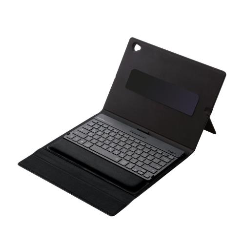 エレコム 無線電話鍵盤 Bluetooth ソフトレザーカバー型 マルチペアリング iPad用 黒いこと TK-CAP01IBK