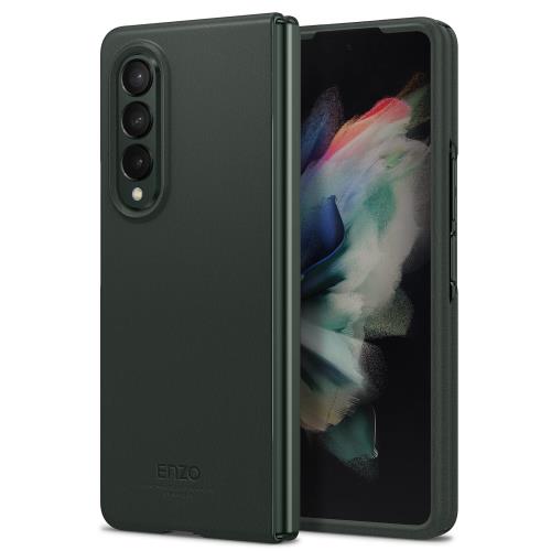Spigen ケース [ SC-55B | SCG11 ] 超薄型 超軽量 傷防止 ディテール設計 レザー ワイヤレス充電対応 エンツォ ACS03668 ()