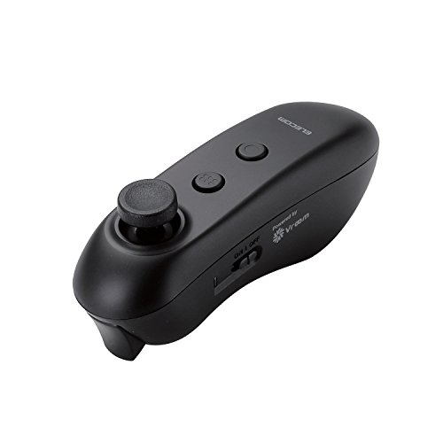 エレコム VR 遠隔操作 Bluetooth VR/AR ヴルームSDK専用 JC-VRR02VBK 白いこと / 黒いこと