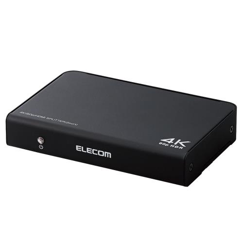 エレコム HDMI分かちあう器 4K 60サイクル 18Gbps 1インプット HDCP2.2相応う VSP-HDP12BK