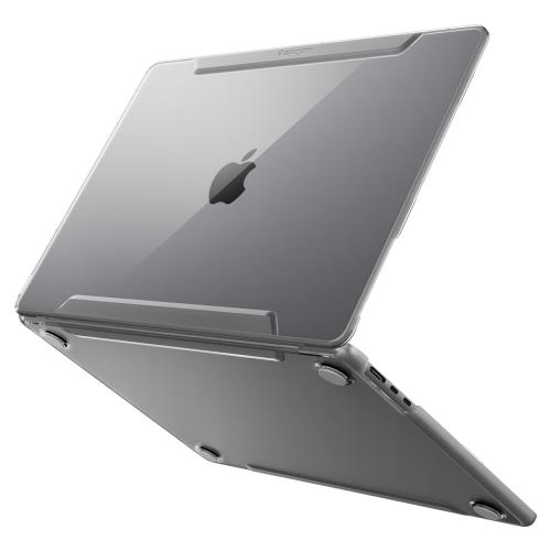 Spigen ケース M4, M3(2025/2024年) クリア/MacBook Air 15インチ M2 A2941 (2023年) ハードシェル シン・フィット ACS06957 ()