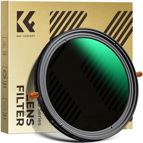 KF CONCEPT ND2-32CPLろ波器 多役立つことろ波器 2インチ1 一枚二役 減光 偏光成り行き 両面24層ナノ上塗り 雨合羽撥油キズ押しとどめる 変数ND 偏光 NANO-D続きもの