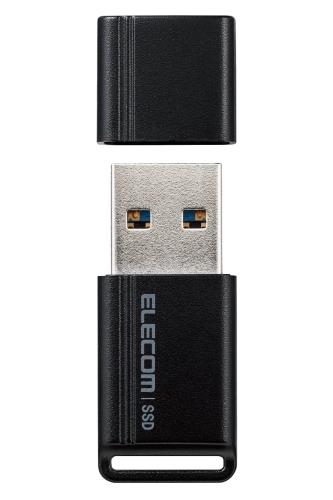 エレコム SSD 外後ばらい USB3.2 Gen1 小型USB記憶装置型 ESD-EXS1000GWH 白いこと / 黒いこと