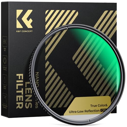 KF CONCEPT True Color超低照りかえし CPL水漉し 黄味がかった被り切り上げる能力のある 超低照りかえし0.1% 対比 照りかえし合わせる 高透過率率 円偏光水漉し 両面28層上塗り 光学硝子 見晴らし活動写真に至適 Nano-Xcel