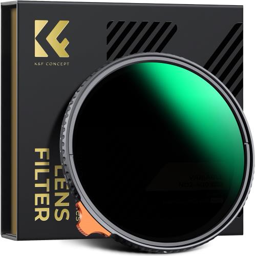 KF CONCEPT 変数NDろ波器 ND2-ND400 光学瑠璃 固定ディスク超解像度 小っちゃい照りかえす率 360°無座標軸自然調整能力のある 28層ナノ上塗り 撥水防汚キズ押しとどめる 薄型 映像媒体/見晴らし映画化の水晶体ろ波器