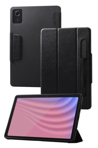 エレコム lenovo tab k11 ケース 手帳型 タッチペンホルダー付き 変えられる2つのスタンド角度 傷や衝撃吸収 ソフトレザー ブラック TB-LK11PLFPBK