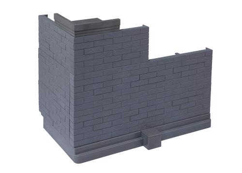 TAMASHII NATIONS 魂OPTION Brick Wall (Brown ver.) ノンスケール ABS製 完成品フィギュア