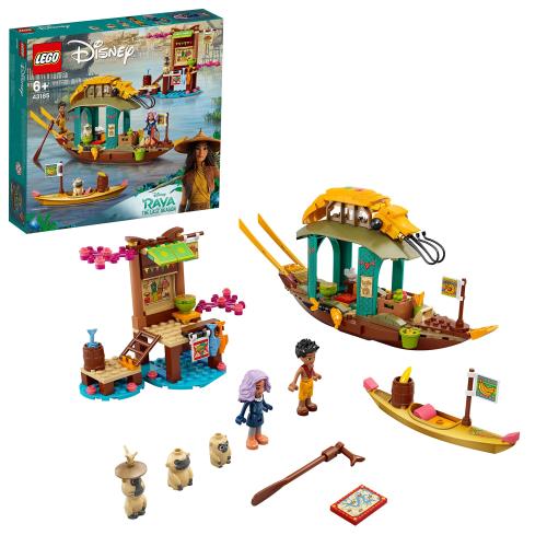 レゴ LEGO ウォルトディズニー妃殿下 ラーヤ ラーヤとハート型 九重の天 43181 ブーンの船 43185 ラーヤとシスー 43184