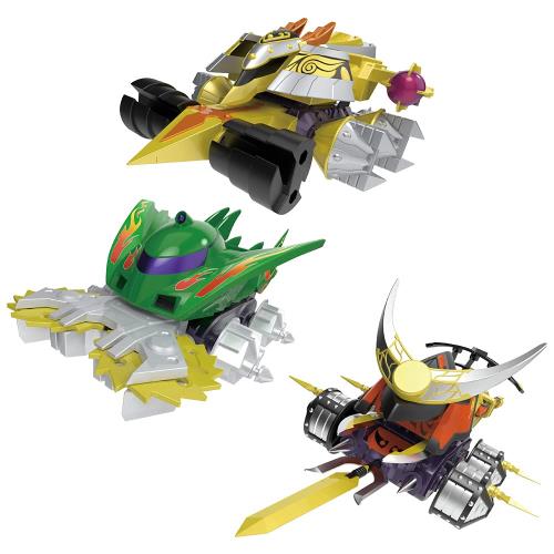 SMP[SHOKUGAN MODELING PROJECT]クラッシュギアBATTLE1-EX２ 鎧輝＆ディノスパルタン＆轟月セット (1個入) 食玩・チューインガム (激闘！クラッシュギアＴＵＲＢＯ（ターボ）)