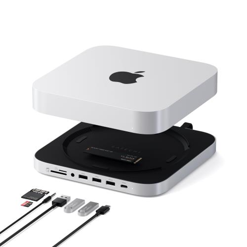 SATECHI Mac Mini USB-C 照明ランプこしき SSD拡張スロット