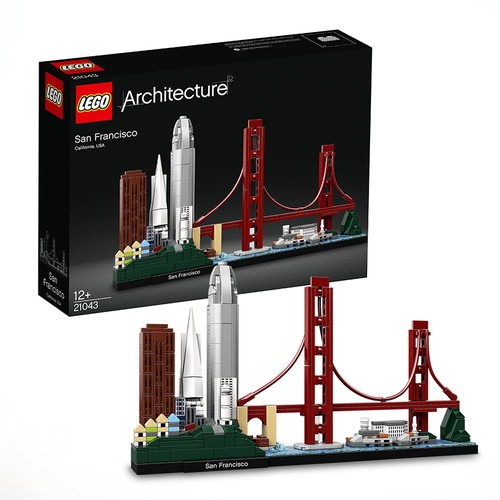 レゴ LEGO 建築術 差しつかえる 遊び道具 御姉さん お坊っちゃん サンフランシスコ 21043 光の都市 21044