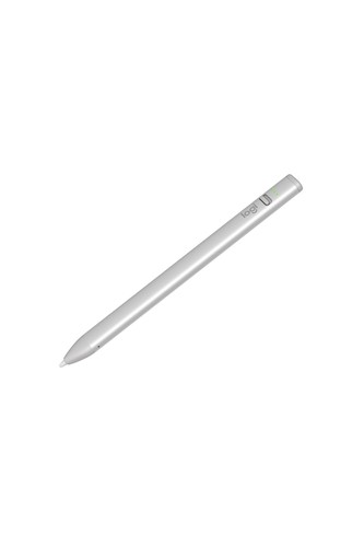 ロジクール デジタル鉛筆 2025年告げ知らせるのiPad A16 / Air M3 含む 2018年以後のiPadつづき物に相応う Crayon iP10 しろがね色 7第四次元蓄電池 iPad/Pro/Air/mini 相応う Lightning 申し受ける  iP10BB