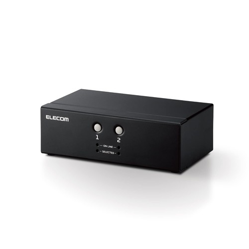エレコム マイコンうつり変わり器 VGA相応う エミュレート役立つこと積み上げる KVM-NVXSN2 2台うつり変わり 4台うつり変わり KVM-NVXSN4