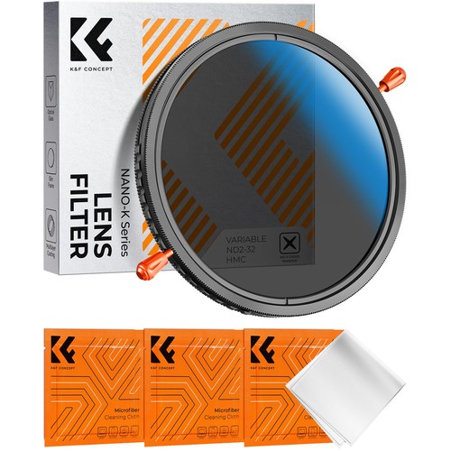 KF CONCEPT ND2-32CPLこし器 多役立つことこし器 2インチ1 一枚二役 減光 偏光成り行き 18層ナノ上塗り 変数ND 偏光 減光量合わせる 照りかえす取りすてる NANO-Kつづき物
