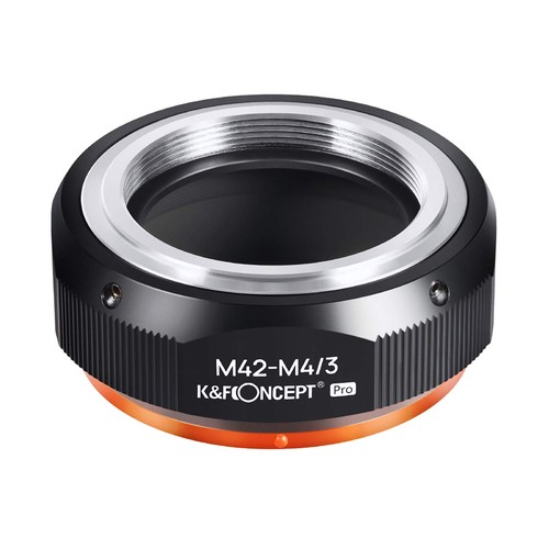 KF Concept レンズマウントアダプター Pつづき物 → マイクロフォーサーズマウント取り替えっこ KF-EFM43.P 第3時人 / 第4時人 KF-NGM43.P ニコンFマウント G手合い相応う 絞り輪っか付き添い人 KF-FDM43.P KF-42M43.P