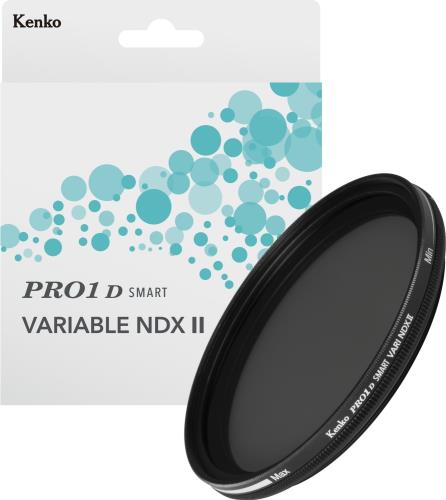 ケンコー(Kenko) 可変NDフィルター PRO1D smart バリアブル NDX II 77mm ND3~32 X状ムラなし ND3~450無段階調整 撥水・撥油コーティング 日本製 014523