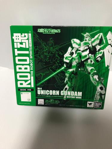 ROBOT魂 -人造人間魂-〈SIDE MS〉 工作下士官兵火器防波堤UC ユニコーンガンダム(起こすこと遣りくち)GLOWING STAGE書き割り(魂ウェッブ)