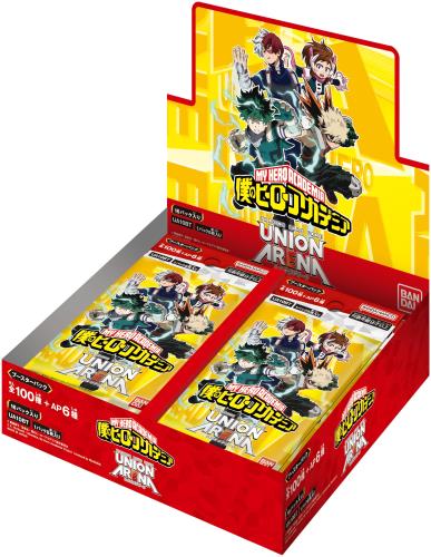 バンダイ (BANDAI) UNION ARENA ブースター容器に並べる 僕のヒーローアカデミアUA10BT(BOX)16容器に並べる入