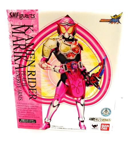 S.H.Figuarts 見せ掛けライダーマリカ ピーチエナジーアームズ 全高約14.5糎 ABSPVC製 図形