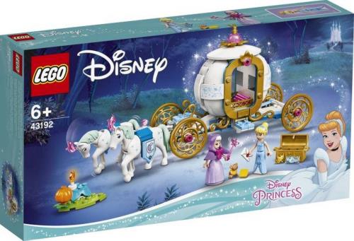 レゴ(LEGO) ウォルトディズニー妃殿下 シンデレラの荷馬車 43192 遊び道具 差しつかえる 差し上げ物 妃殿下 おひめさま おあやつり人形 お人形さん 毛の荒物 どうぶつ 御姉さん 6歳以上