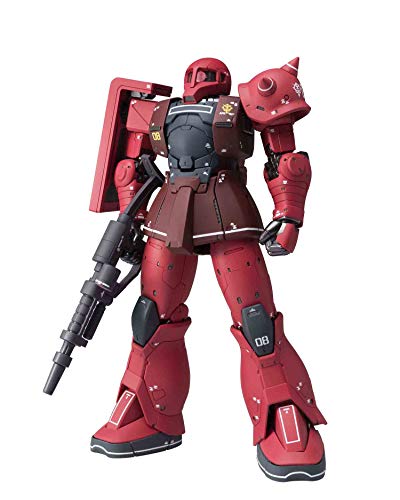 TAMASHII NATIONS GUNDAM FIX FIGURATION METAL COMPOSITE 工作下士官兵火器防波堤THE ORIGIN MS-05S ザクI(シャア専用機) 約180粍 ABSPVCダイキャスト製 ペンキ塗り済みモビール図形