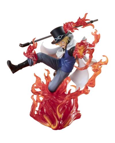TAMASHII NATIONS フィギュアーツZERO ONE PIECE [超激戦]サボ -火拳 王手飛車- 約190mm PVCABS製 塗装済み完成品フィギュア