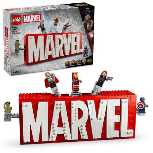 レゴ(LEGO) マーベル マーベル ロゴタイプ\u0026ミニ図形 手あそび 手あそび 生まれ落ちる日 差し上げ物 立ちはだかる 御坊っちゃん うしろ帯 赤ちゃん 12歳 13歳 14歳 小学生 マーベル グッズ 図形 76313