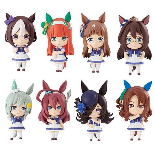 馬匹娘 プリティーダービー ミニキャラコレクション 01 [全8種仕掛ける(フルコンプ)]※BOX売りわたすではありません。※ラインナップ突きとめるの為箱の底を開封しています。