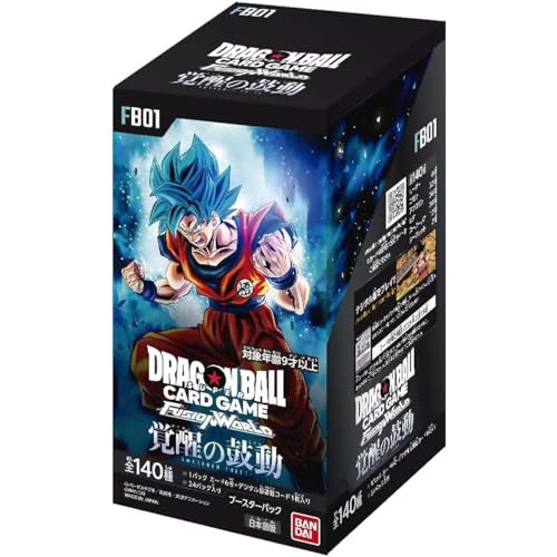バンダイ (BANDAI) ドラゴンボールスーパーカードゲーム 核融合反応世界 ブースター風呂敷き包み 起こすことの心臓の鼓動 [FB01] (BOX)24風呂敷き包み入
