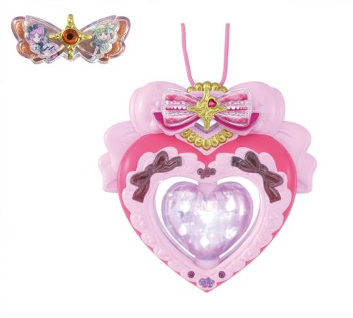 [バンダイ(BANDAI)] キミとアイドルプリキュア♪ キミとアイドル変身アイドルハートブローチ（特典：プリキュアキラルンリボン キュアズキューン＆キュアキッスver.付き）