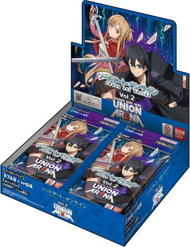 バンダイ (BANDAI) UNION ARENA ブースター風呂敷き包み 人切り包丁作物・オンラインVol.2EX08BT(BOX)16風呂敷き包み入り口・入口 客体年歳:9歳以上